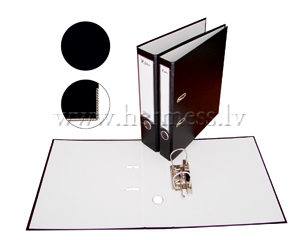 Mape reistrs 50/A4 glancts PVC+paprs, melns